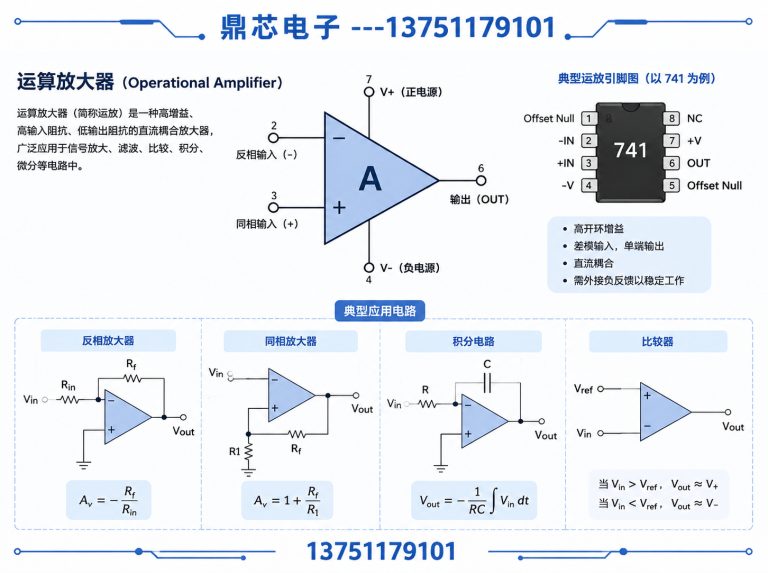 东方运算放大器展示图
